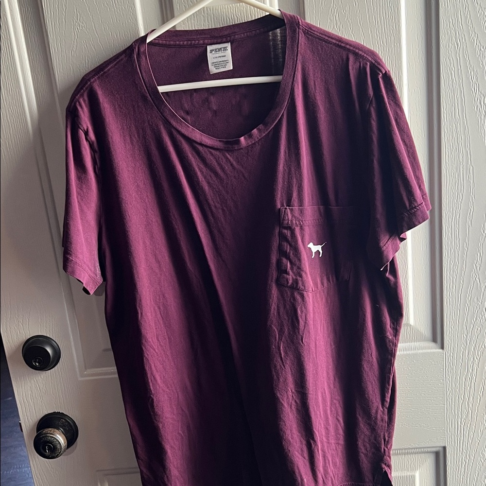Women's Maroon Short Sleeve Tee